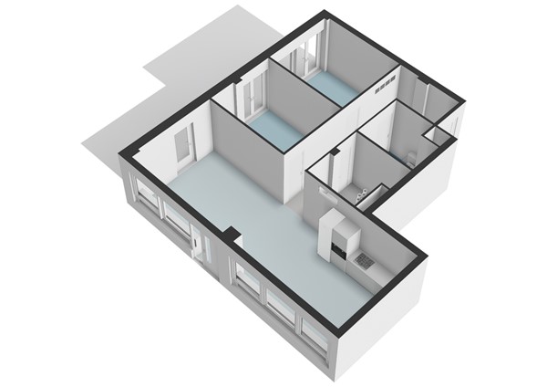 Floorplan - Nieuwe Laan 10, 1068 BZ Amsterdam